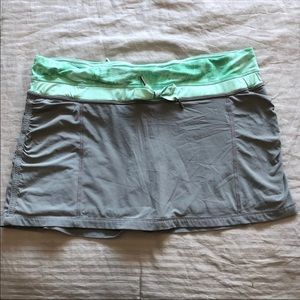 Lululemon skirt with built in shorts size 10